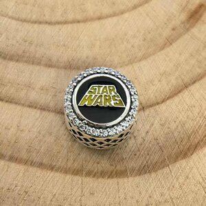 Pandora Star Wars "May The Force Be With You" Charm Pendant, S925 Silver Jewelry